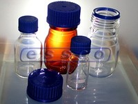 Borosilicate Glass Media Culture Bottles